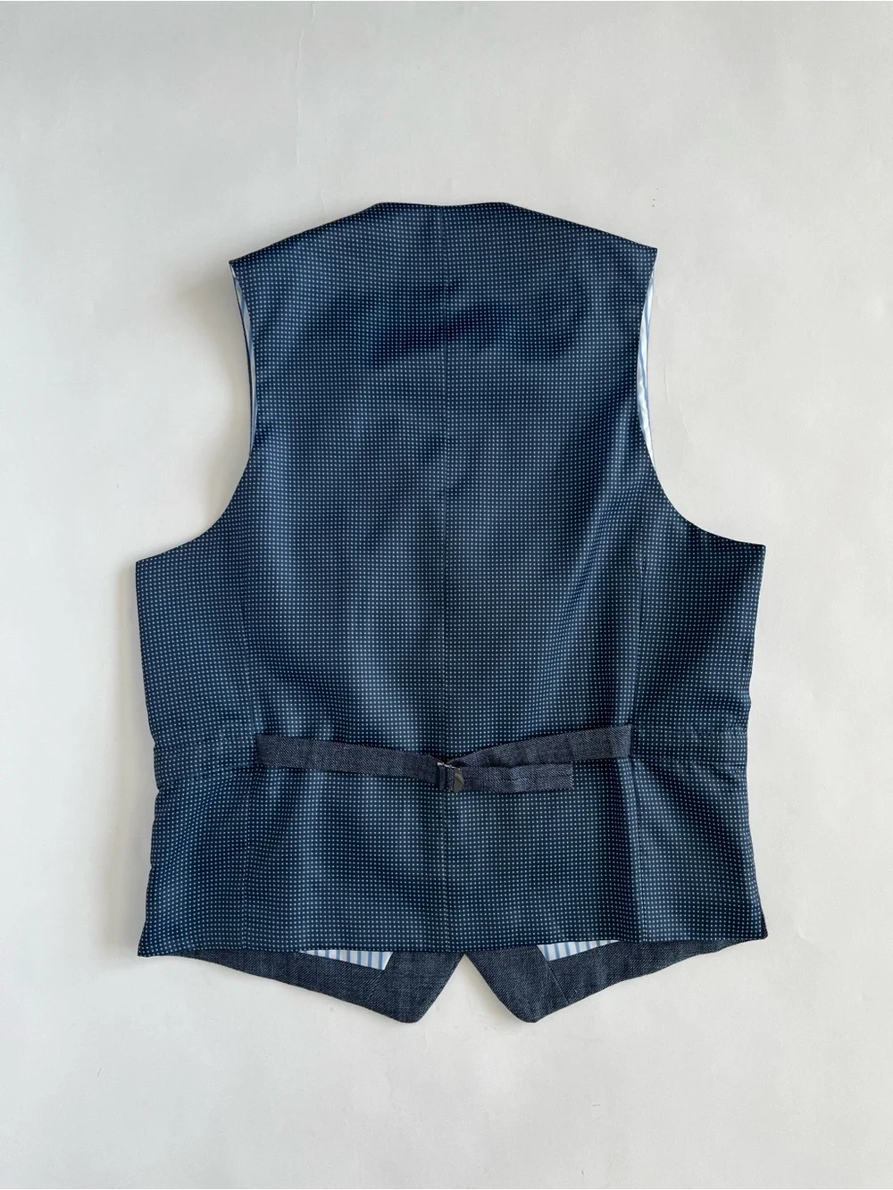 NWT Joseph Abboud Navy Blue Tailored Wool Vest